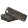 Towel Laboratory Bath Charcoal Set of JapanTechnology [Volume Rich] #003 Towels, Gray, 2, Hotel-Quality, Thick, Fluffy, High-Breathability,