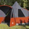 Teepee Tent for 8 Persons Gray and Orange 720 x 465 x 295 cm