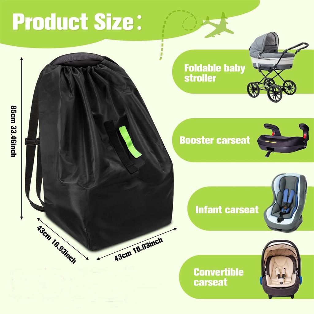car seat bag Airplane Heavy Duty Travel Bag Backpack Infant Carseat Storage Bag Car Seat Carrier Bag baby stroller storage bag