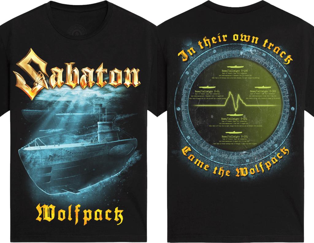 Heavy Metal Band T-shirt Swedish Pagans Sabaton Herr Dam Överdimensionerade Y2k Street Hiphop Casual Lösa Högkvalitativa T-shirts