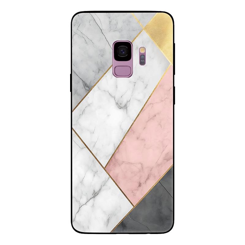 For Samsung Galaxy S9 Plus Case SM-G965F G965 S9Plus Marble Painted Soft Matte Silicone Back Cover For Samsung S9 S9+ Full Shell