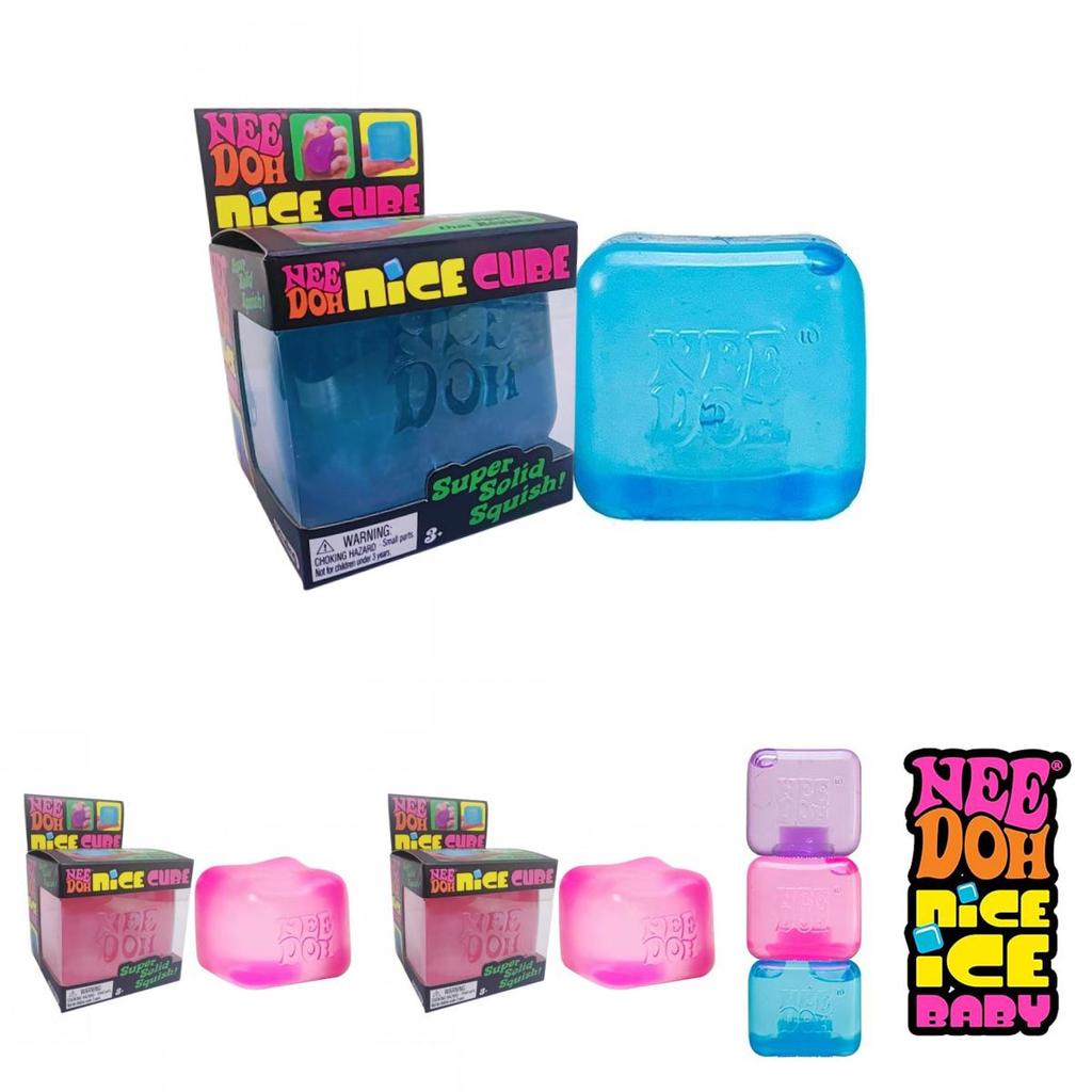 Stress Relief Needoh Nice Cube Sensory Squeeze Toy For Kids And Adults