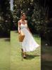 2026 New Women's Bohemian Suspender Dress Lace Splicing Dress