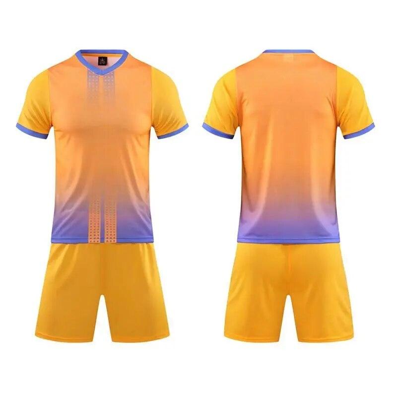 Adult Kid Soccer Jerseys Men Customize Football Uniforms Shirts Women Futsal Sportswear Kit Training Tracksuit Child Sports Suit
