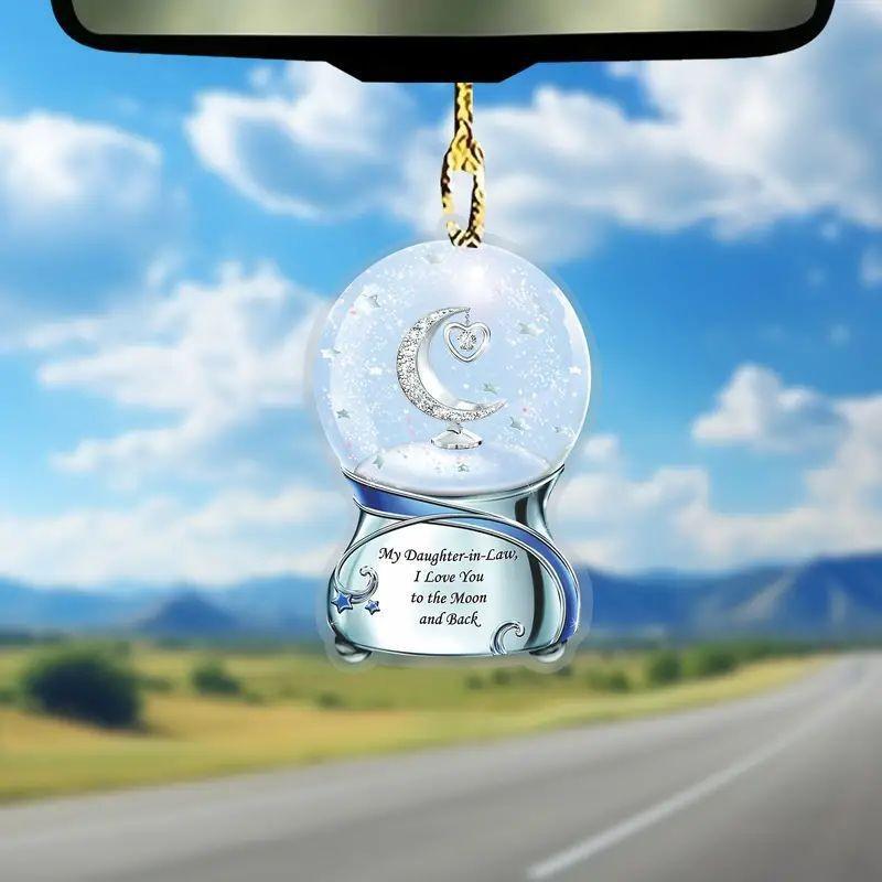 Acrylic Car Highquality Hanging Decoration Stylish Christmas Tree Ornament Homes For