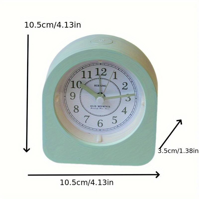 Student Simple Alarm Clock Fashionable Silent Creative Bedroom Clock Children's Special Luminous Bedside Personalized Wake Up Clock