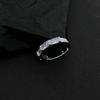 1PC Zircon Ring Luxury Personality Women Simple Fashion Full Oval Zircon Rings Wedding Party Jewelry Gifts