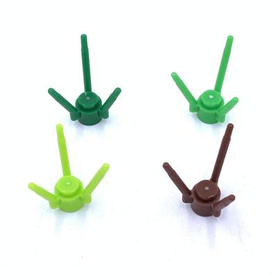 Small Particle Building Blocks: 3 Flower Stems & 3 Grasses, 3741 Compatible Parts, 0.1kg/bag