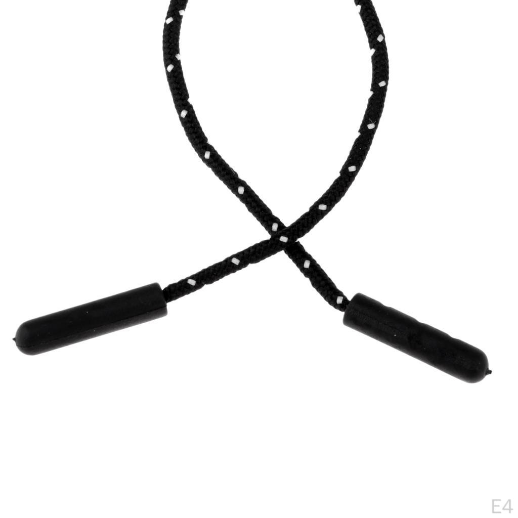 10 Pieces Zip Puller Zipper Pull Nylon Cord Fastener Replacement Slider Jacket Backpack