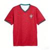 Tricou Jersey Fotbal Acasă Portugalia vara 2026, Tricou Fotbal Respirabil cu Uscare Rapidă pentru Bărbați, Tricou Fan, Tricou de Familie