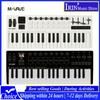 M-VAVE SMK-37 PRO 37 Key Keyboard Supports Wireless Connection To Multiple Systems 3 Octave Range MIDI 16 Drum Pads Sound Source
