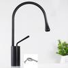 TLXT Tall Golden Water Drop Basin Faucet