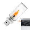 USB-Stimmungslicht Vintage Kompakt Flammlose Beleuchtung Auto Mini-LED Retro-Licht Für Party Schlafzimmer Camping Fahrzeug Automobil Innenraum