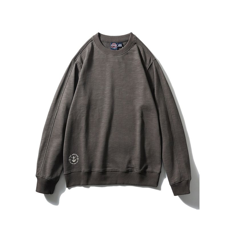 American vintage Stiff Heavy 520G Thick High Weight round Neck Hoodie Men's Autumn and Winter Foreign Trade Men's Casual Outerwear