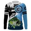 Men's Long Sleeve T-shirt 3d Fishing Print Graphic T Shirts Men Women Fashion Tops Tees Men's Clothing Outdoors Sportwear Tops