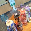 Pc Water Bottle With Strap And Push Lid For Office Home Outdoor Use