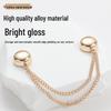 Adjustable Magnetic Metal Buckle for Trouser Legs and Cuffs - Seamless, Nail-Free Design