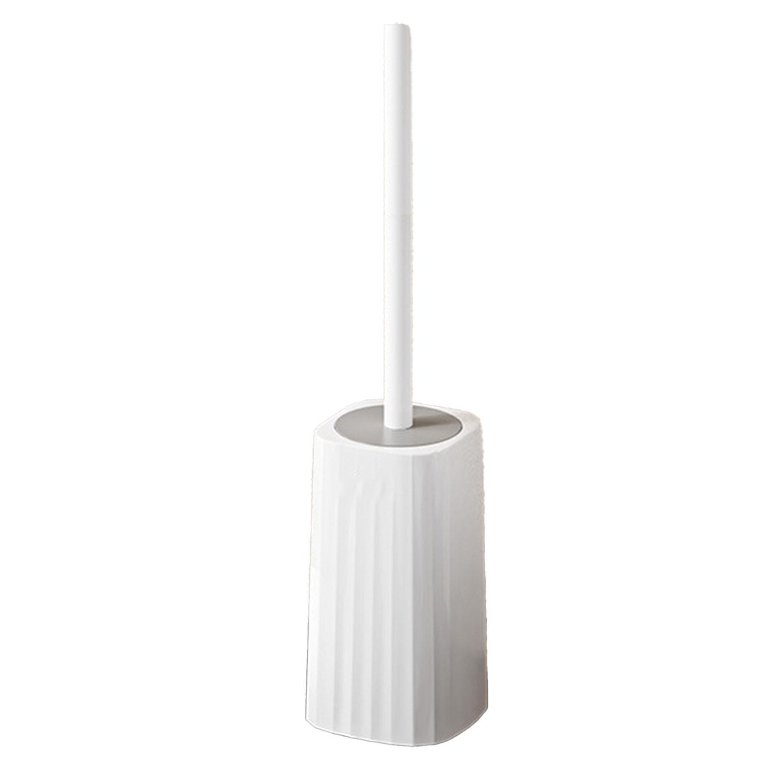 

Toilet Brush Drip Proof Deep Cleaning Plastic Anti Slip Handle Toilet Scrubber for Bathroom