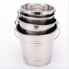 Stainless Steel Champagne Beer Ice Bucket Cooler with Handle for Home Party Bar 1.5L/2L/2.5L