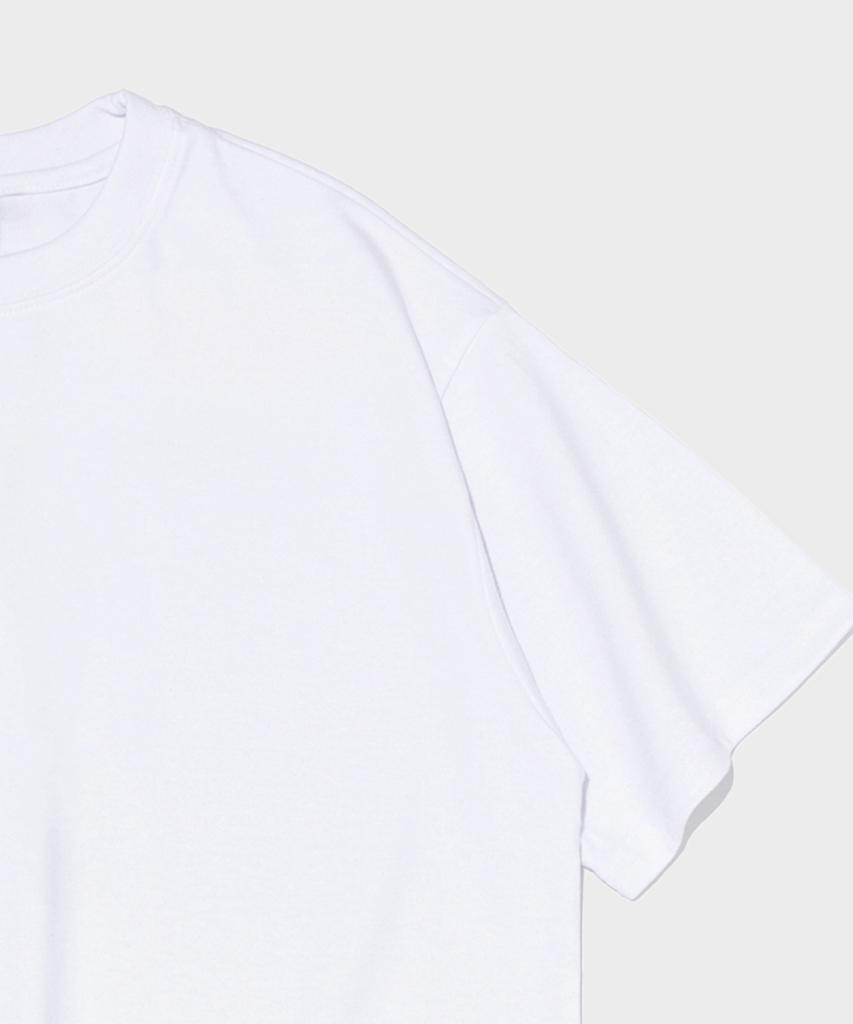 CARGOBROS FOR WOMAN Usa Mini Heart Graphic Short Sleeve T-Shirt (White)