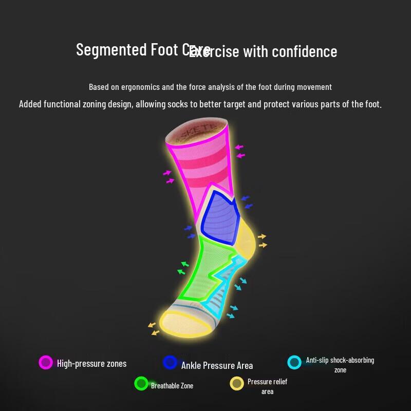 TFO Women's Breathable Outdoor Sports Socks