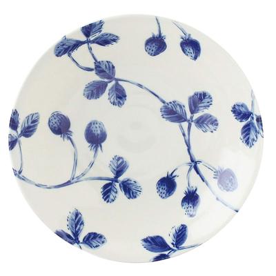 Aito Seisakusho [botanický] talíř na těstoviny s kari Přibl. 22cm Strawberry Scandinavian Mino Ware Myčka na nádobí Bezpečné v mikrovlnné troubě Vyrobeno v Japonsku 288142
