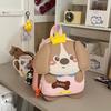 Schoolbag1011 New Cute Puppy Backpack Kindergarten Men's and Women's School Bag Lightweight Ridge Protection Children's School Season Small Backpack