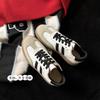 Retro Dexun Shoes 2025 Summer and Autumn New Women's Shoes American Versatile Flat-bottomed Sports and Leisure Board Shoes