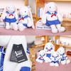 Cute Sailor Suit Cartoon Rabbit Plush Doll Toy For Kids Gift And Home Decor