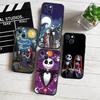 Nightmare Before Christmas Shockproof Phone Case for iPhone 6 6s 7 8 11 12 13 14 15 16 17 16E XS Pro Max XR X SE Air