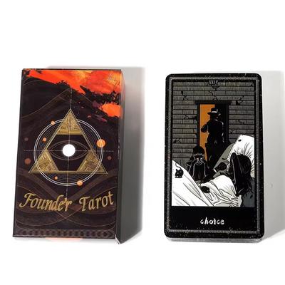 Barockes Tarot-Orakel-Kartenbrettspiel mit Papieranleitung, Spielgeschenk