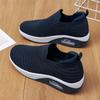 Women Slip on Walking Shoes Women Black Pink Blue Grey Sneakers Elevator Platform Socks Shoes Women's Orthopedic Casual Shoes Plus Size 42