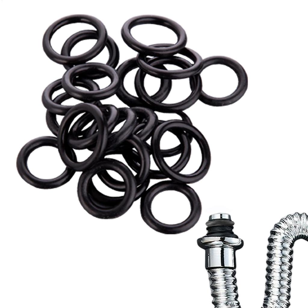 50PCS O Ring Set Garden Watering Irrigation Accessories Gasket Washer Flat Ring Gasket Washer Rubber Ring Faucet Pipe Tube Seal
