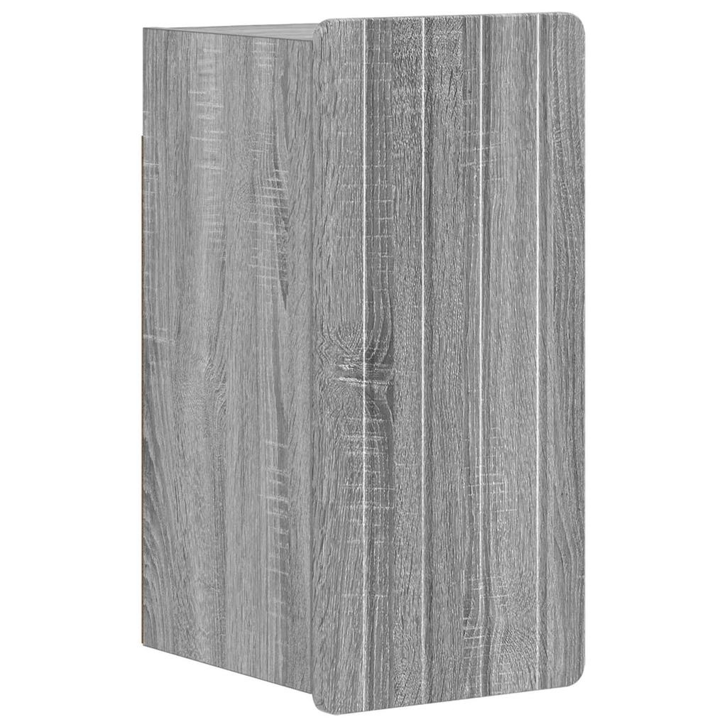 Bathroom Wall Cabinet ZWOLLE Sonoma Grey 30 x 31 x 63 cm