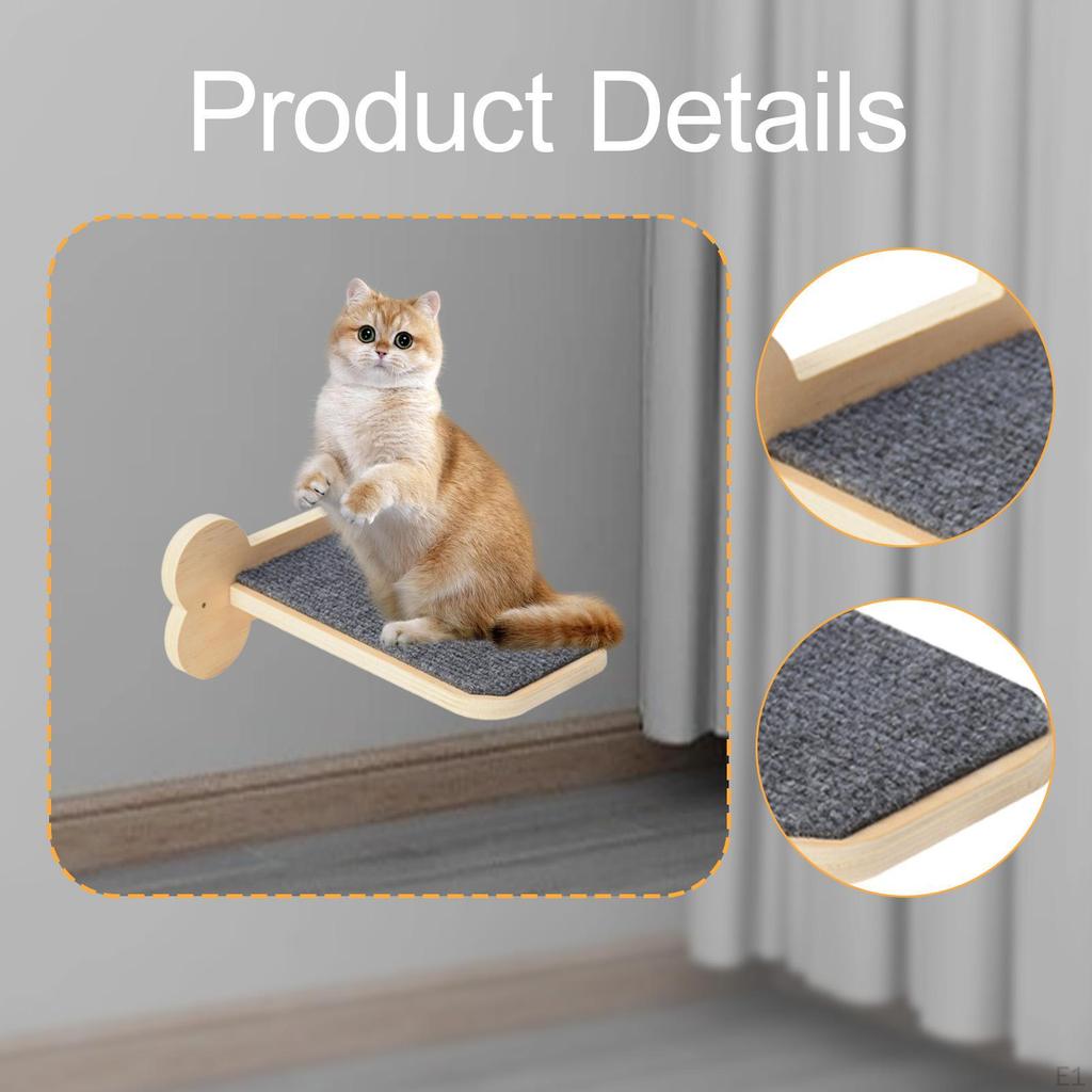 Shelf Furniture Indoor Wooden Multipurpose Climbing Ladder for Resting Lounging