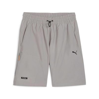 Outdoor Comfortable Solid Color Simple Casual Shorts Men Shorts Gray 682275-62