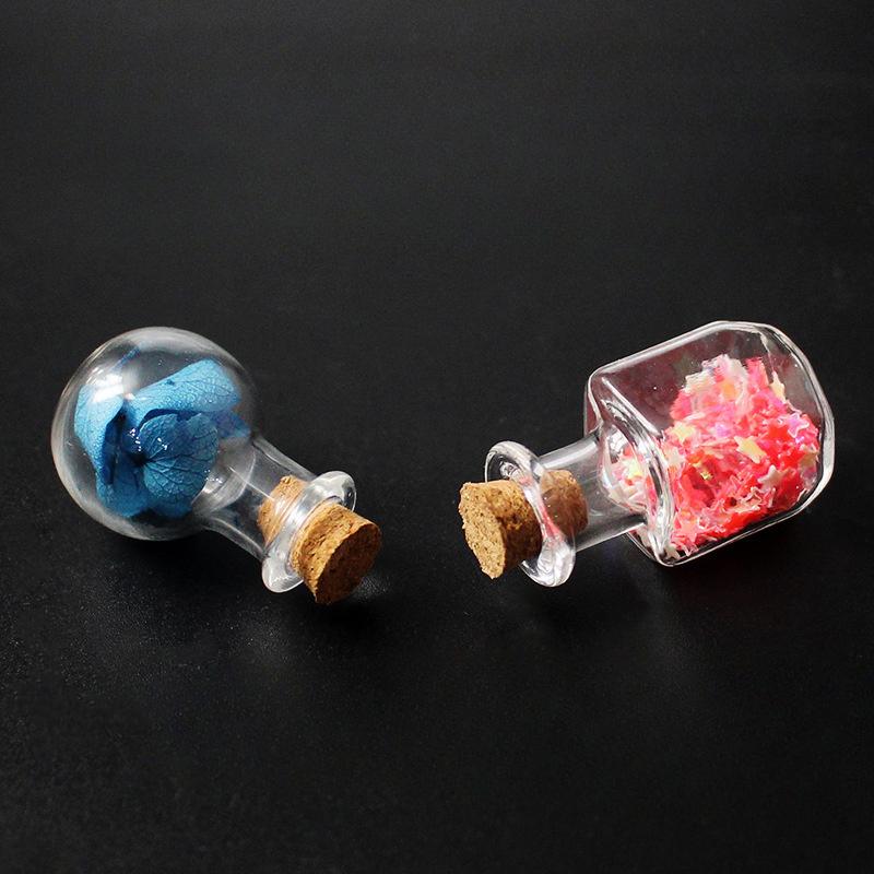 10/20/50Pcs Drifting Wish And Mini Magic Bottle Diy Dollhouse Decorative Model Festival Decor Accessories With Stopper