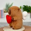 Angel Capybara Doll 1 Meter Large Plush Toy Video Game City Scissors Machine Doll Wedding Interactive Doll