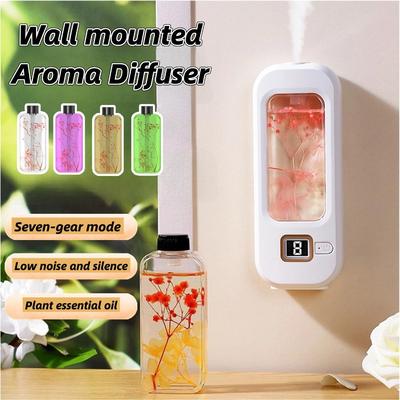 6 Modi Aroma Diffusor H3 Wandmontierter Lufterfrischer Spender Duft Ätherisches Öl Luftbefeuchter Aromatherapie USB Wiederaufladbar Für Zuhause Schlafzimmer