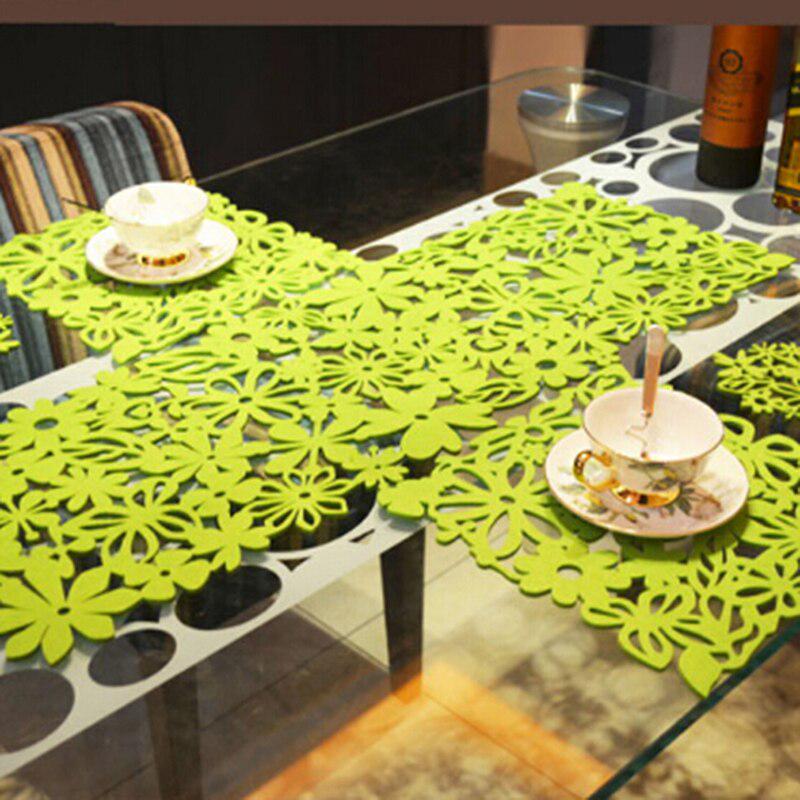 Полый Прямоугольник Столка Бегун Placemats Таблица Матс Главная Кухня Декор LD – купить по низким ценам в интернет-магазине Joom