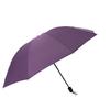 Wow, parapluie personnalisé en gros, parapluie agrandi, parasol solaire pliable en vinyle, parapluie publicitaire pliable à trois volets logo.