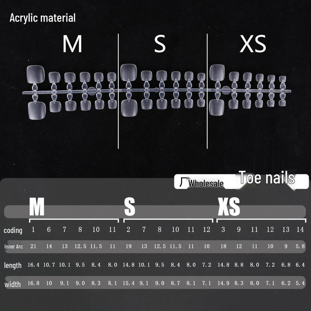 Clear Nail Tips - Almond, Oval, Stiletto, Round Shapes - European & American Popular Series