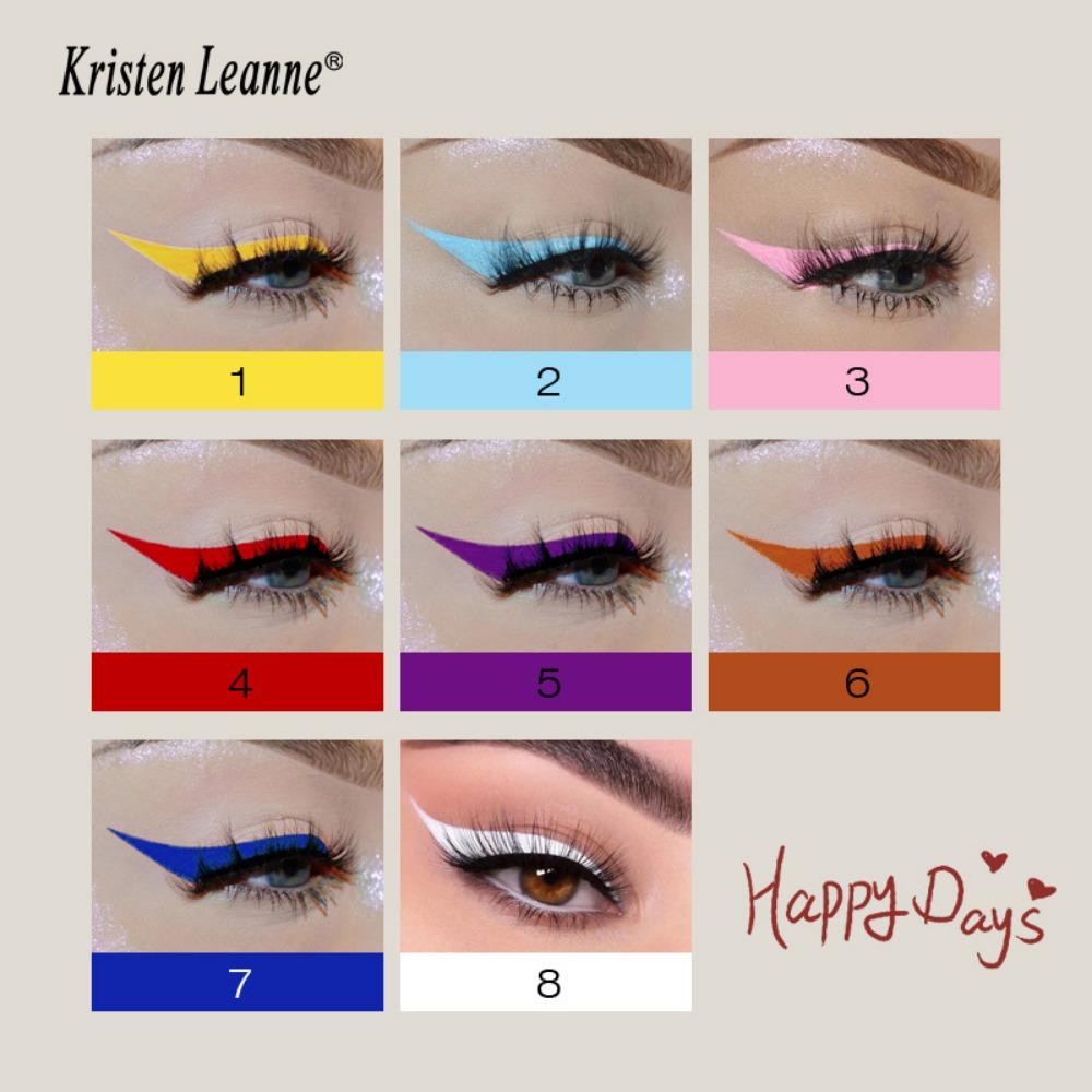 KRISTEN LEANNE Ultra -fine Pen Core Is Matte, Dry and Not Easy To Faint Color Eyeliner Pen