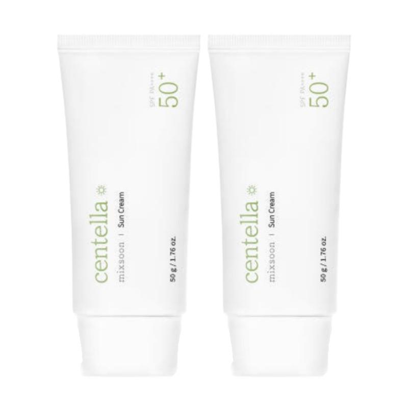 MIXSOON Centella Sun Cream SPF50+ PA++++ 50ml × 2