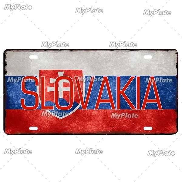 

[MyPlate] Лидер продаж, плакат с флагом страны, номерной знак, жестяная вывеска, металлическая вывеска, украшение для дома, магазин, бар, паб, плакат, металлическая стена 15x30cm