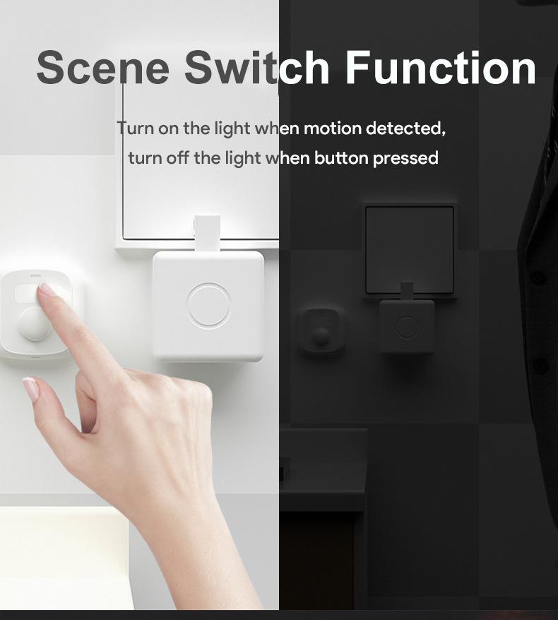 Tuya Smart 3-in-1 WiFi/Zigbee Infrared Sensor & Light Switch