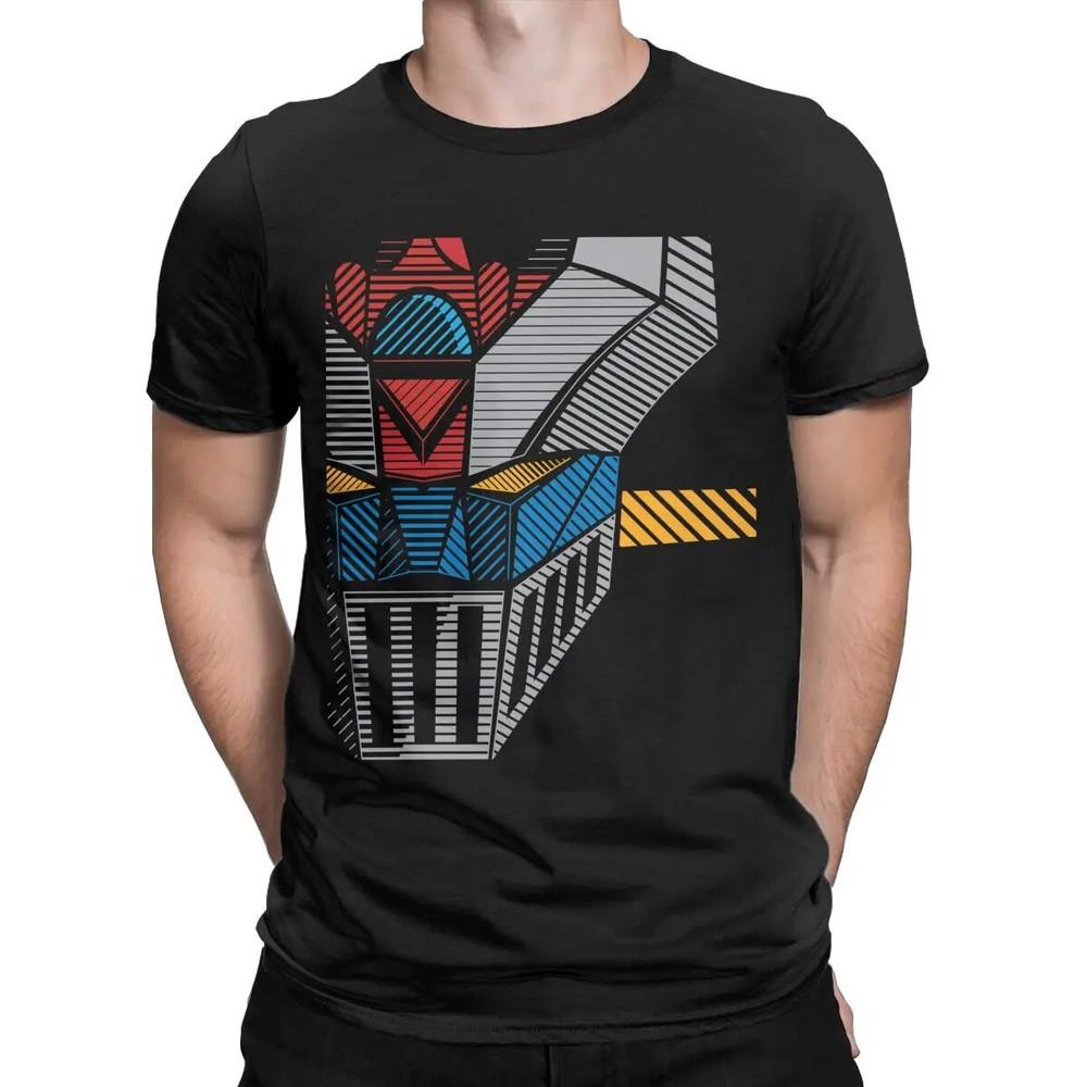 Summer UFO Robot Grendizer T Shirt Great Mazinger Z Merch Gaiking Apparel Funny Unisex T-Shirt XL