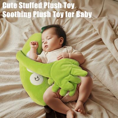 Baby Slaap Verzachtende Handpalm Schattig Knuffeldier Baby Patroon Fruitvormig Knuffelkussen Zacht Tikken Verzachtend Speelgoed