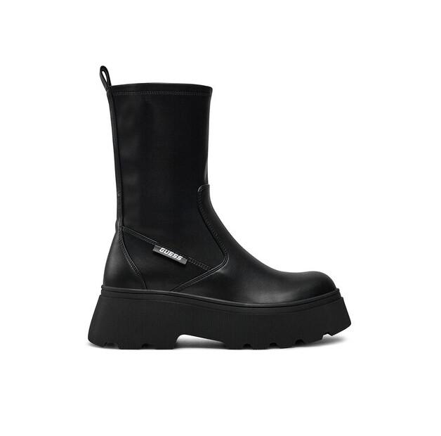 Guess Nerea FLFNER ELE10 Black Ankle Boots