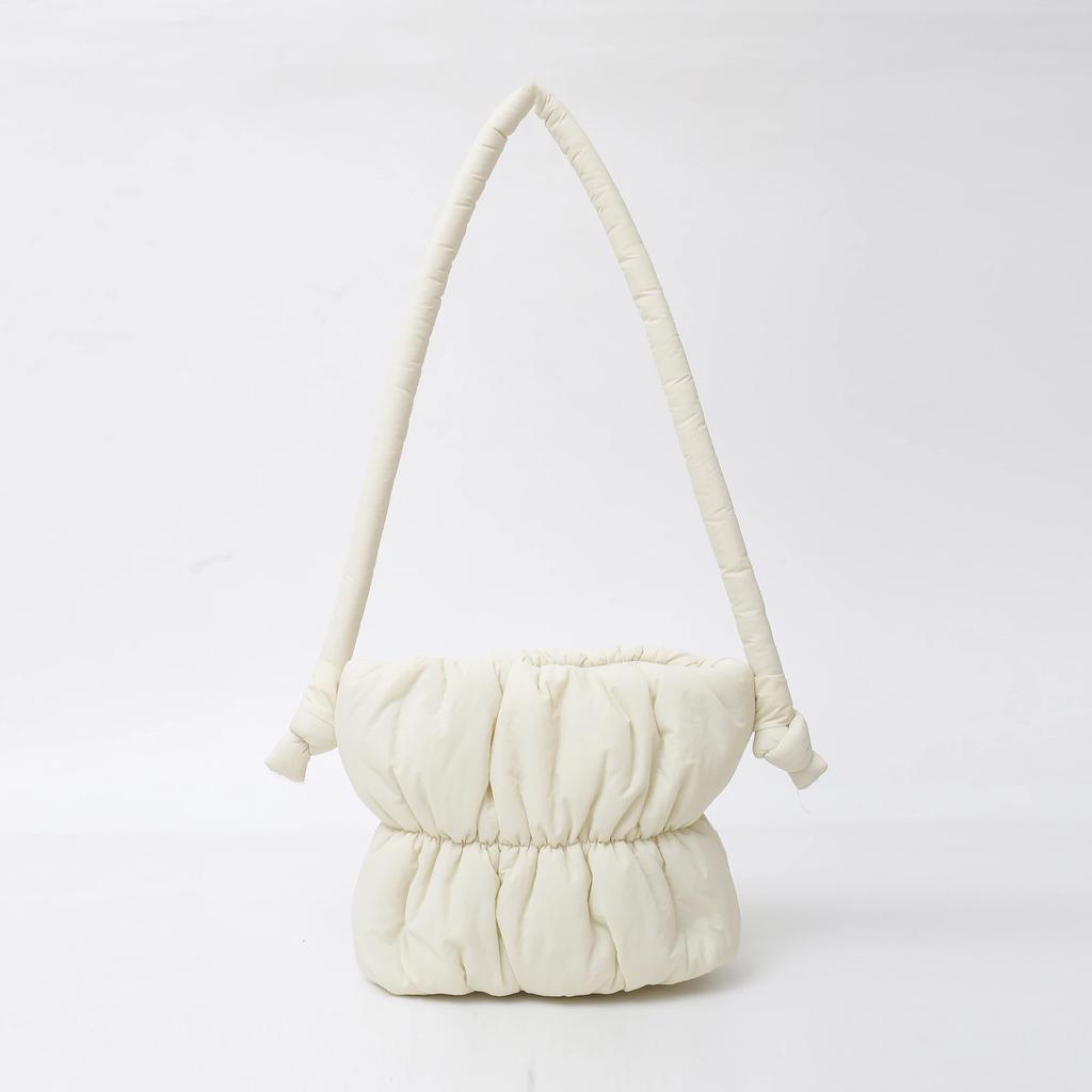 Niche Design Dopamine Nylon Shoulder Bag Sweet Mini Tote Triple Crossbody Bag for Women